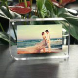 亚克力相框 创意简约宜家5 6 7 8 10寸个性水晶透明画框桌牌摆台