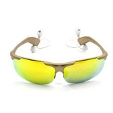 AmanStino 智能蓝牙眼镜 运动耳机声控立体声 4.0男女通用 自行车