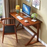 北欧实木书桌宜家电脑桌台式家用现代简约写字台简易日式办公桌子