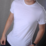Calvin Klein男款T恤凯文克莱打底衫CK短袖夏季纯色百搭冲量现货