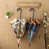 欧式文艺风莫奈马奈雷诺阿油画作品主题个性创意长柄自动晴雨伞