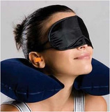 护脖子颈椎U型枕头旅行飞机颈部靠枕脖枕记忆充气眼罩耳塞三件套