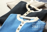 春季新品 细腻质感贴身 10%羊绒棉 男士修身亨利领针织衫 DAZ334