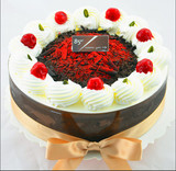 代购85度C 黑森林生日蛋糕 无锡南京扬州同城配送生日新鲜蛋糕