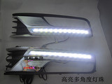12-15款大众新迈腾专用LED日行灯 带转向灯 改装行车灯 前杠雾灯