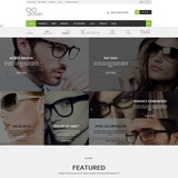 magento 1.9自适应模板|时尚眼镜商城主题|外贸购物网站源码
