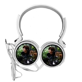 鹿晗exo 同款头戴式耳机电脑手机MP3通用直插式耳机周边 XEJ027