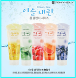 韩国正品代购tonymoly魔法森林植物莹露泡沫洗面奶芦荟蓝莓柠檬