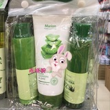 香港代购 nature republic自然乐园 芦荟保湿水乳 洗面奶三件套装