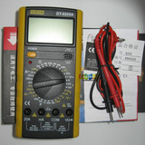 全新数字万用表DT-9205A 数显式万能表dt-9205a 送表笔电池保护套