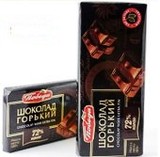 特价不包邮俄罗斯巧克力高可可巧克力胜利可可含量72%纯黑