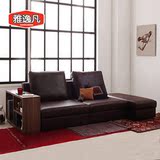 特价皮艺沙发床简约沙发双人客厅沙发现代小户型折叠沙发床可拆洗