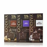 美国直邮代购高迪瓦 Godiva歌帝梵72%黑巧克力排块100g