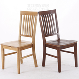 特价 欧式白橡木纯实木餐椅现代简约布艺软包餐椅饭店咖啡馆椅子
