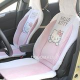韩国正品代购Hello Kitty汽车冬季白毛茸茸保暖舒适前座坐垫座垫