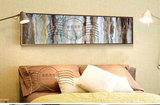 肌理抽象装饰画卧室床头横版大幅样板房家居办公室沙发背景墙挂画