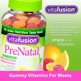 美国直邮 Vitafusion PreNatal180粒小熊糖孕妇叶酸DHA维生素软糖
