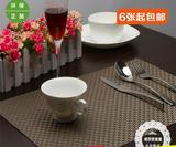 诗莎 环保PVC 水草图案无味防水透气 餐垫|隔热餐垫|餐桌垫|杯垫