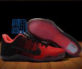 科比11代篮球鞋KB11官方主色红黑精英战靴ZK11彩虹配色低帮篮球鞋
