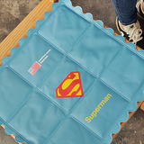 英雄联盟超人美国队长动漫周边坐垫夏季冰垫散热降温神器汽车垫