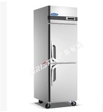 星星Z500L2标准型高身雪柜商用上下双门不锈钢冰箱 厨房冷柜特价