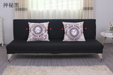布艺可折叠多功能直板沙发床小户型简易午休床1.5米单人1.8米双人