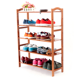 简易鞋架特价 经济型多层超大容量组装鞋柜简约现代鞋架实木鞋架