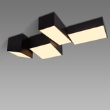 【灯的艺术与设计】简约现代创意几何LED组合灯具客厅阳台吸顶灯