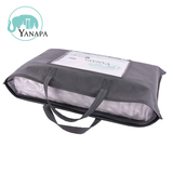 YANAPA泰国 天然乳胶枕头拎袋装颈椎枕保健枕含枕套