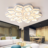 无极调光LED吸顶灯现代简约创意客厅灯具大气祥云灯个性卧室灯饰
