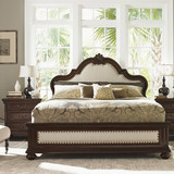 美式乡村全实木床小户型古典布艺双人床欧式现代卧室婚床1.8米1.5