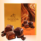 巧克力高迪瓦godiva歌帝梵混装焦糖夹心巧克力礼盒132g情人节礼物