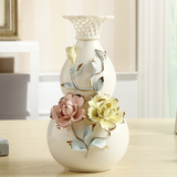 简约陶瓷花瓶摆件家居装饰品客厅电视柜摆设艺术礼品台面花器花插