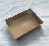 厂家定做牛皮纸餐盒 一次性食品包装盒优质淋膜牛皮纸盒快餐船盒
