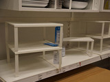 宜家IKEA专业代购  拉提纳尔 瓦瑞拉 搁板插件, 储物架  白色