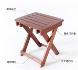餐凳小板凳换鞋凳儿童小方凳子圆凳欧式靠背椅实木质折叠椅卡通竹