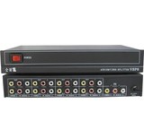 仝丽VSP8 AV音视频分配器1进8出 AV分配器1分8 AV分配器一进八出