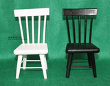 特价 BJD 芭比 木制娃娃椅子 坐高8CM 原木 方坐款 拍摄道具0.1