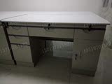 特价加厚铁皮电脑桌钢制办公桌铁皮桌子防火板办公桌铁皮职员桌子