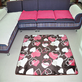 珊瑚绒加厚地毯现代简约卧室客厅茶几沙发满铺床边瑜伽家用大地毯