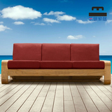 高密度实木沙发垫海绵坐垫定做加厚加硬布艺红木沙发垫子坐垫定做