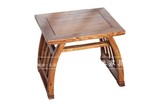 仿古家具实木南榆木明清中式古典装修 茶桌琴凳马鞍凳 矮凳 方凳