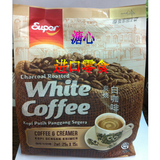 马来西亚 怡保SUPER超级 炭烧白咖啡二合一无糖600g 1*20袋/箱
