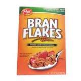 Post Bran Flakes 美国宝氏原味全麦麦片 453g 玉米片 早餐麦片