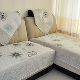 清仓特价冬季加厚衍缝布艺沙发坐垫 飘窗垫 防滑皮沙发垫防滑颗粒