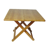 竹制家具/楠竹方形折叠桌/儿童小餐桌学习桌/便捷式实木户外桌