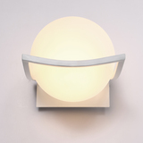 LED铁艺壁灯创意墙壁灯客厅现代卧室床头灯圆球简约温馨壁灯床头