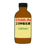 美国儿童时光ChildLife 23种维生素婴幼儿宝宝含矿物质营养补充液