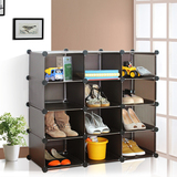 圣若瑞斯组合式鞋架 可拆装鞋架 简约风格 免工具安装 12格收纳柜