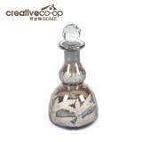 可立特Creative Home水银玻璃仿古香水瓶 进口创意摆件装饰瓶